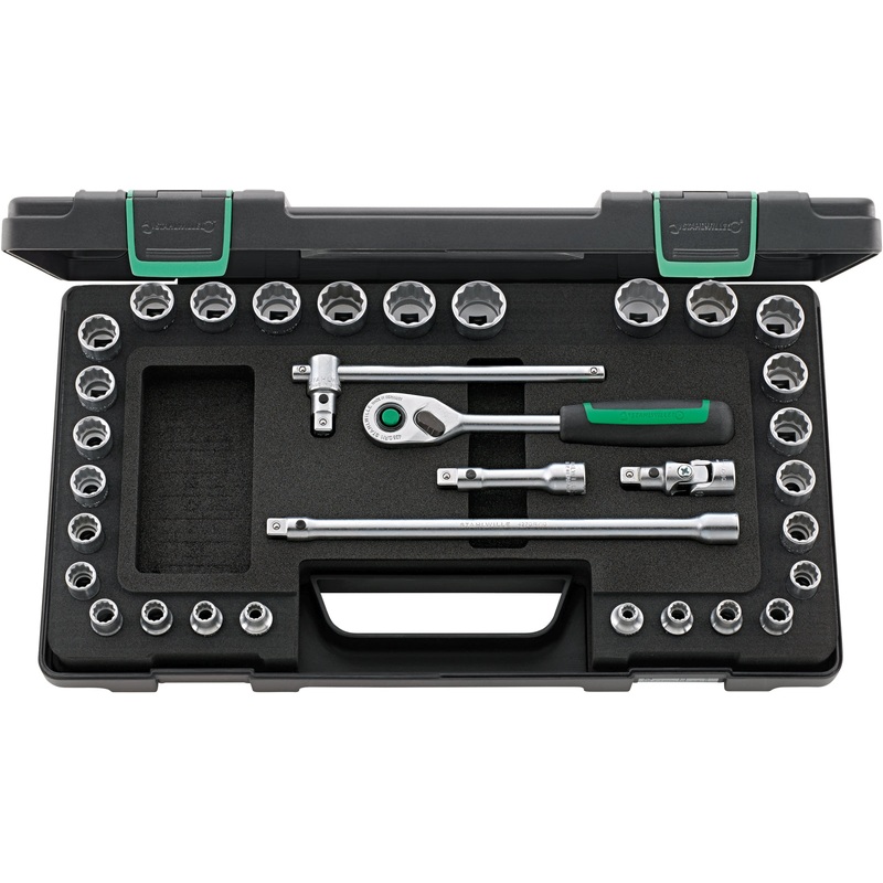 Stahlwille SOCKET SET QUICKRELEASE 3/8 – 96020107