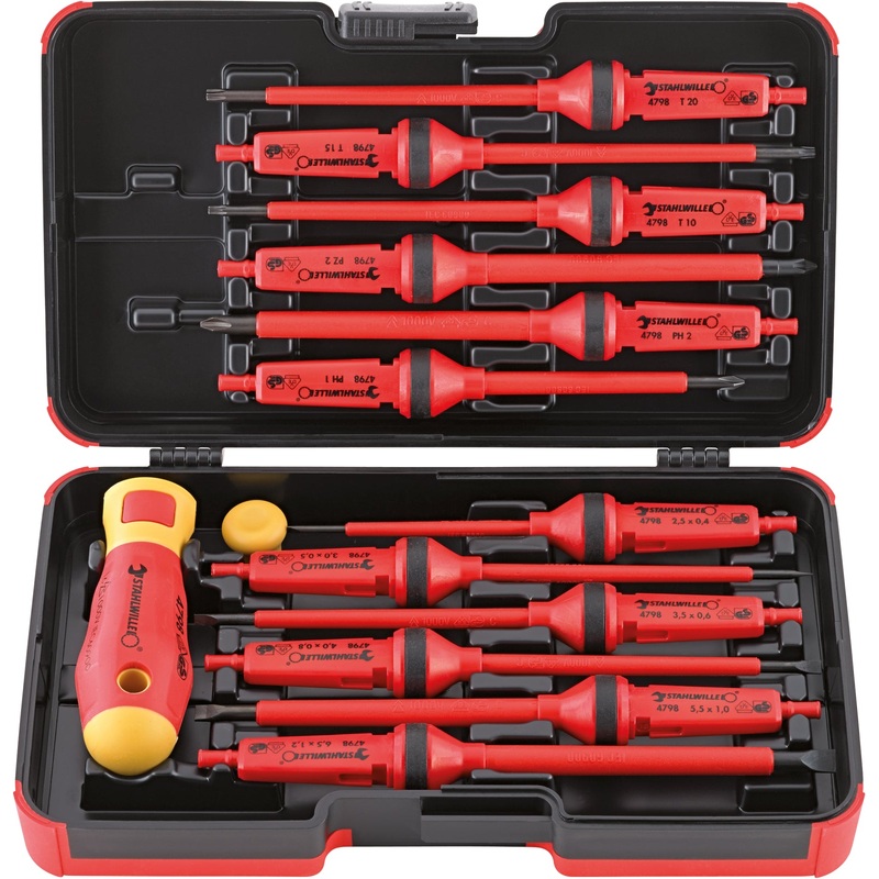 Stahlwille VDE REVERSIBLE SCREWDRIVER SET – 96469511