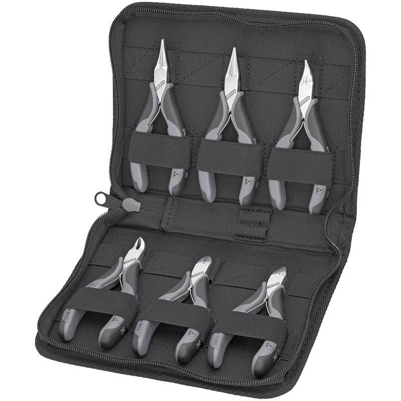 Knipex 00 20 17 KN | 6 Pc ESD Tool Set in Zipper Pouch