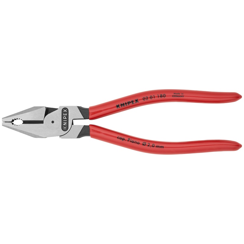 Knipex 02 01 180 KN | High Leverage Combination Pliers