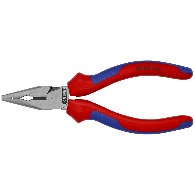Knipex 08 22 145 KN | Needle-Nose Combination Pliers, Multi-Component
