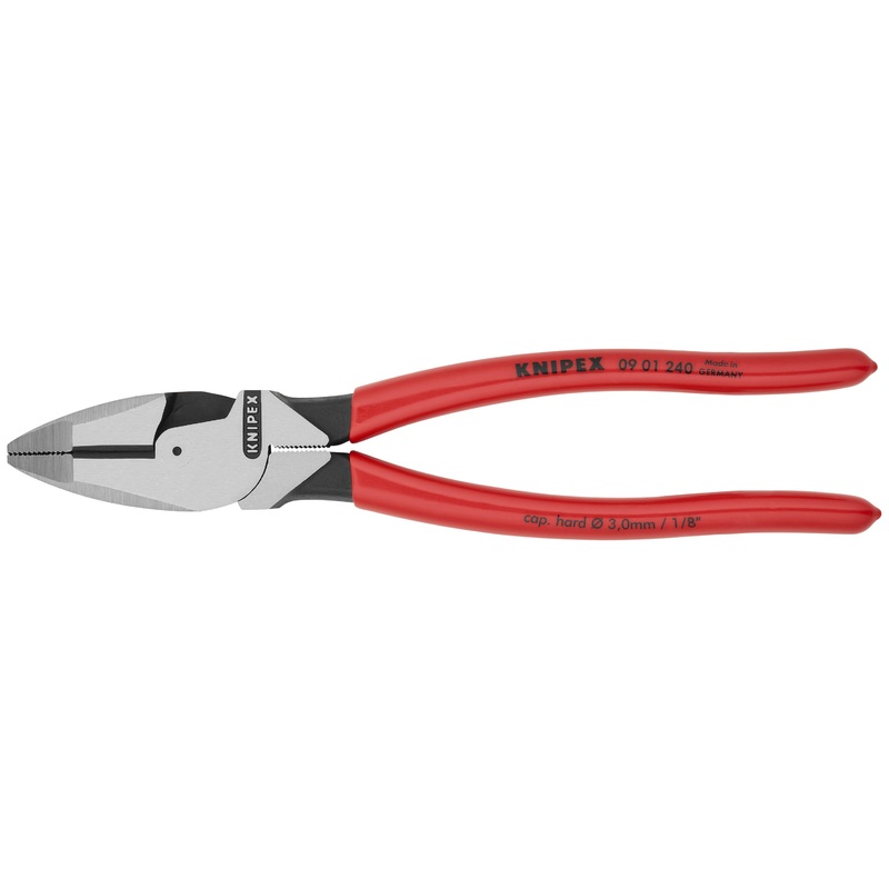 Knipex 09 01 240 KN | High Leverage Lineman’s, New England Head