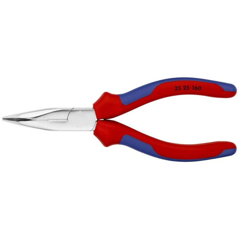 Knipex 45 deg Angled Long Nose Plier with Cutter, 6-1/4 in – KN 25 25 160