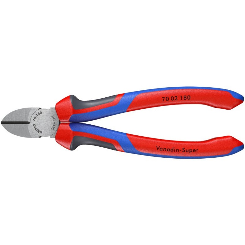 Knipex Diagonal Cutter, 7-1/4 in – KN 70 02 180