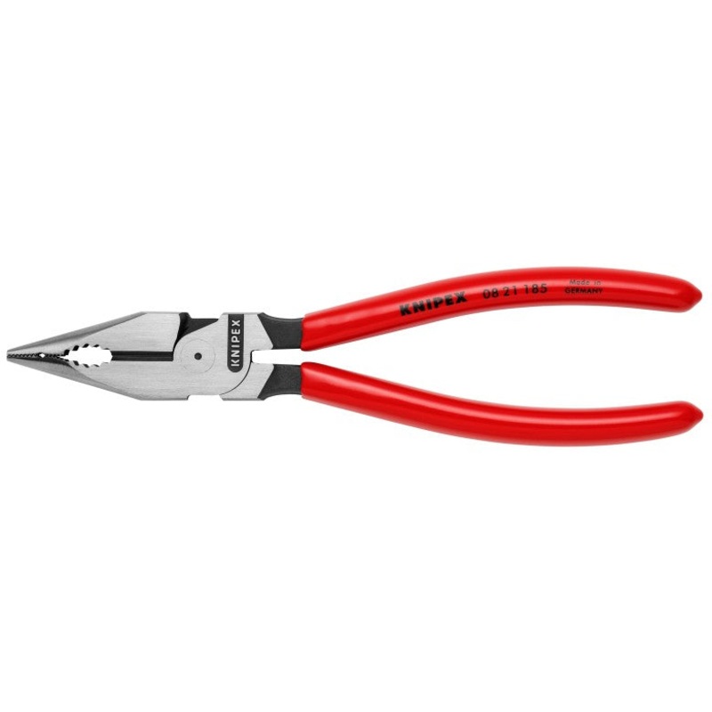 Knipex Needle-Nose Combination Plier, 7-1/4 in, Height 5/8 in – KN 08 21 185 SBA