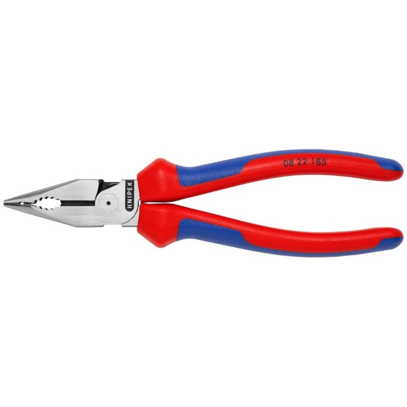 Knipex Needle-Nose Combination Plier, 7-1/4 in, Height 7/8 in – KN 08 22 185 SBA