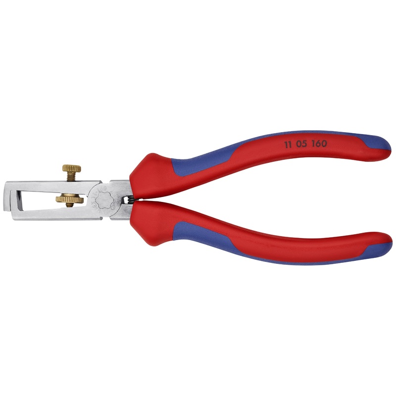 Knipex 11 05 160 KN | End-Type Wire Stripper, Chrome, Multi-Component