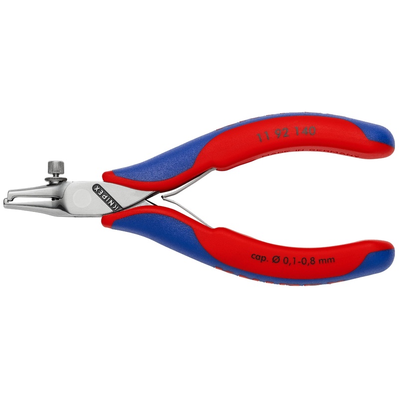 Knipex 11 92 140 KN | End-Type Electronics Wire Stripper, Multi-Component