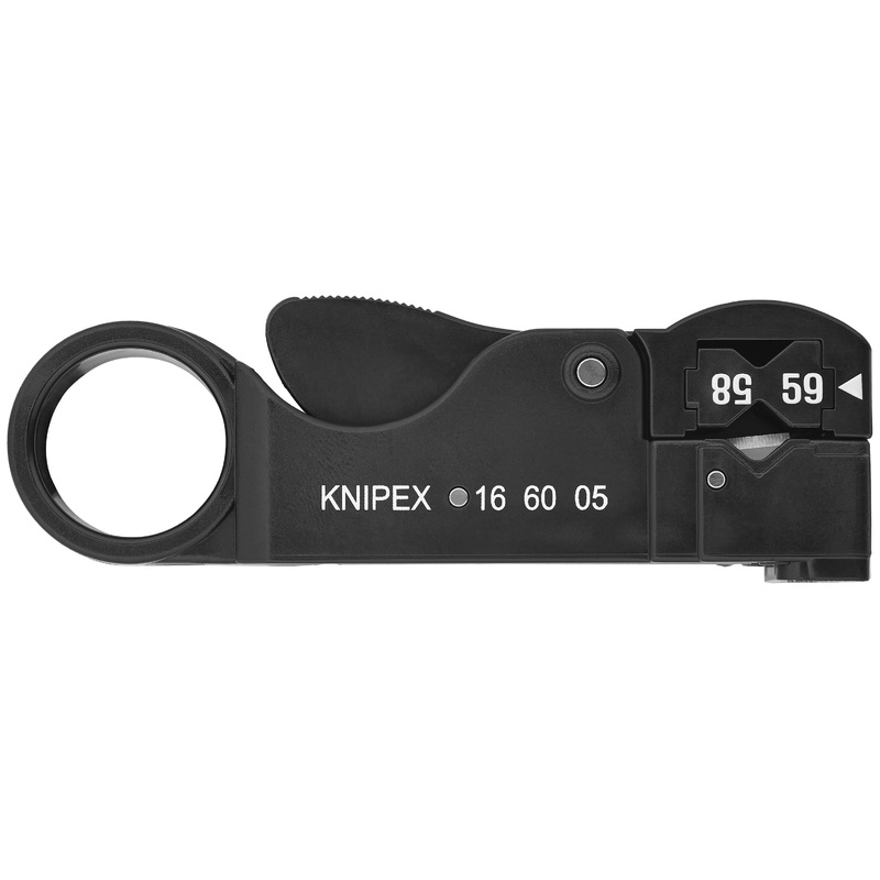 Knipex 16 60 05 SB KN | Coax Wire Stripper