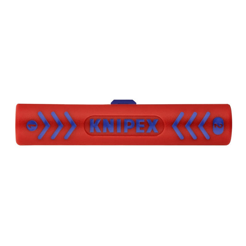 Knipex 16 60 100 SB KN | Coax Wire Stripper, Folding Back