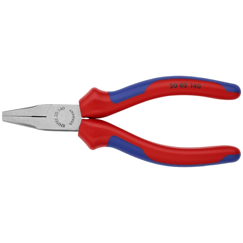 Knipex 20 02 140 KN | Flat Nose Pliers, Multi-Component