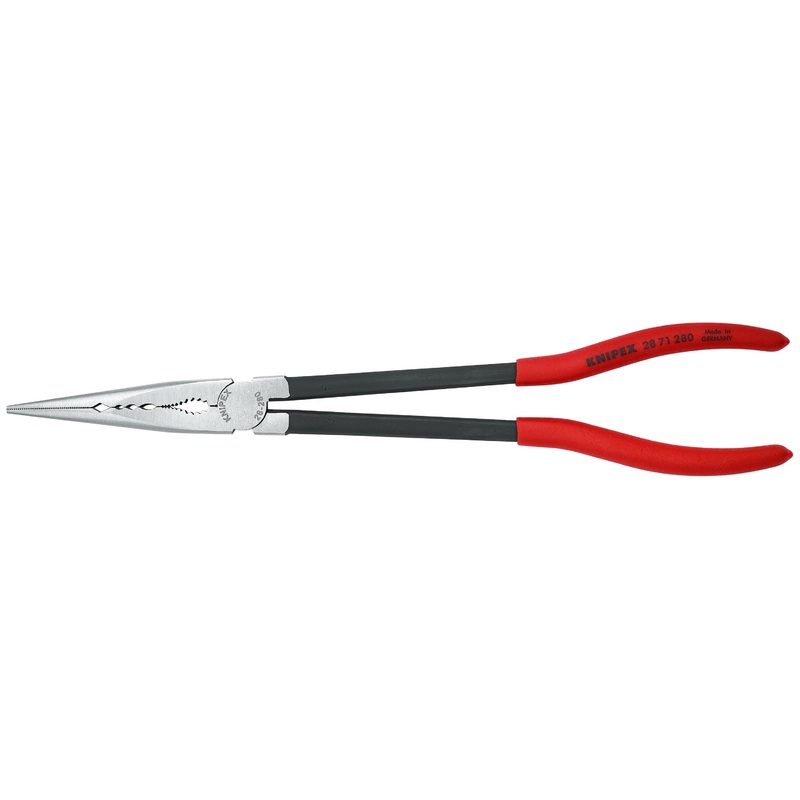Knipex 28 71 280 KN | Extra Long Needle Nose Pliers, Straight Jaws