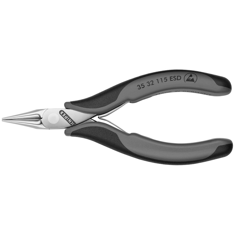 Knipex 35 32 115 KN | Electronics Pliers, Round Tips, Multi-Component