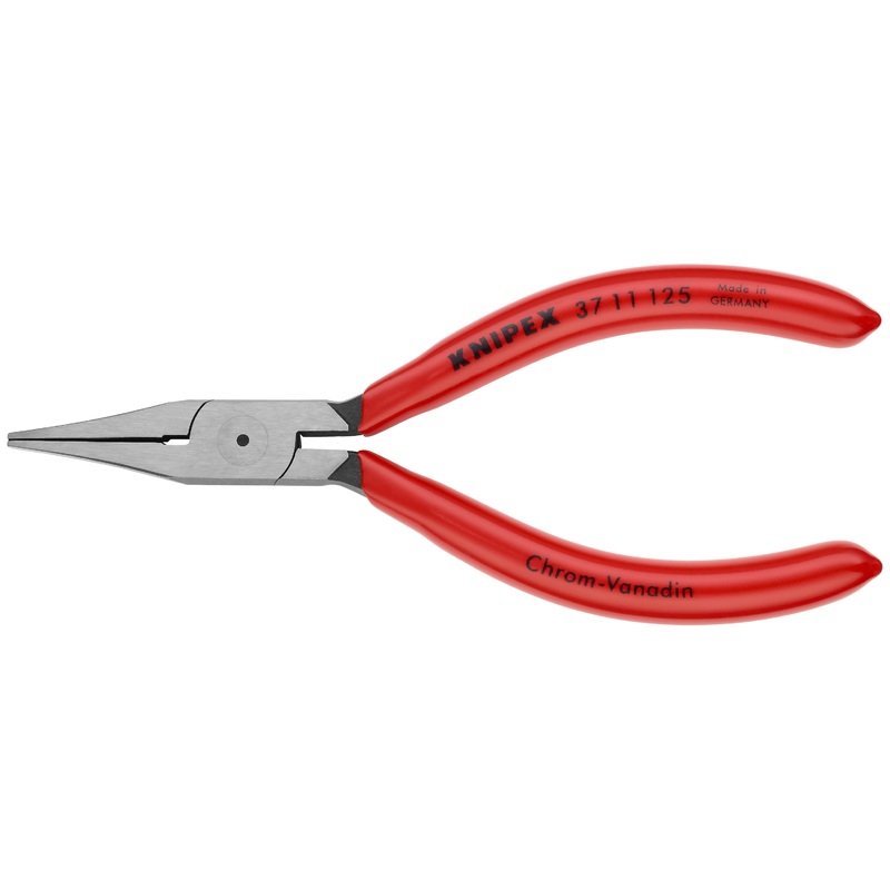 Knipex 37 11 125 KN | Electronics Gripping Pliers, Flat Wide Tips