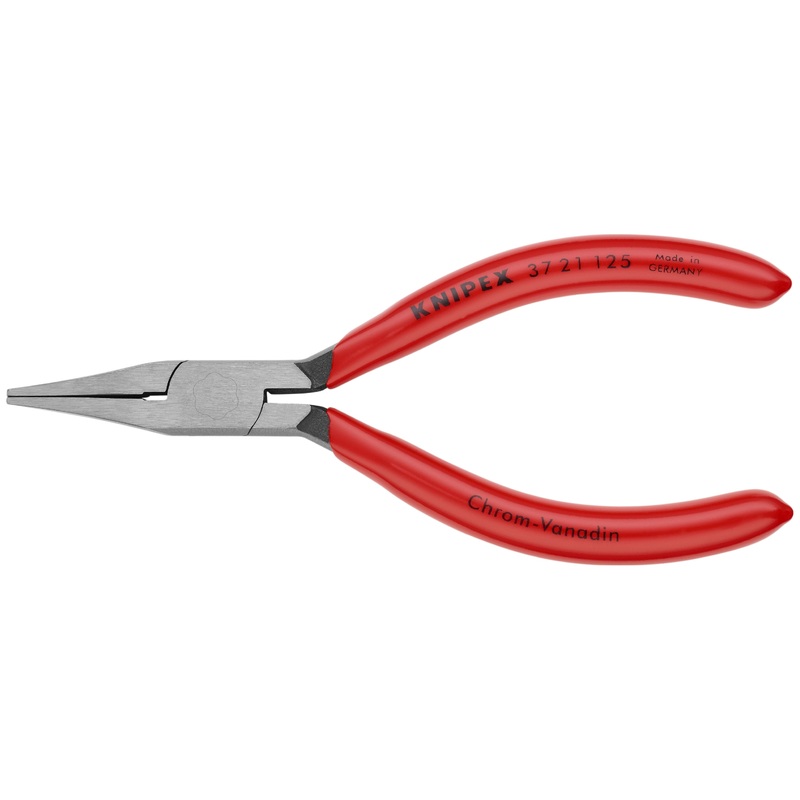 Knipex 37 21 125 KN | Electronics Gripping Pliers, Flat Pointed Tips