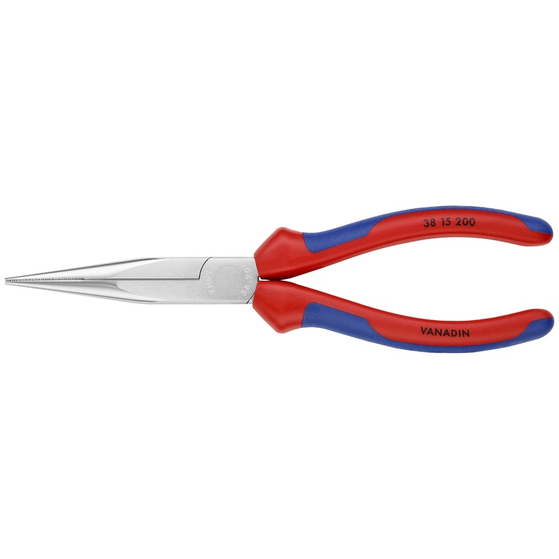 Knipex 38 15 200 KN | Long Nose Pliers W/O Cutter, Multi-Component