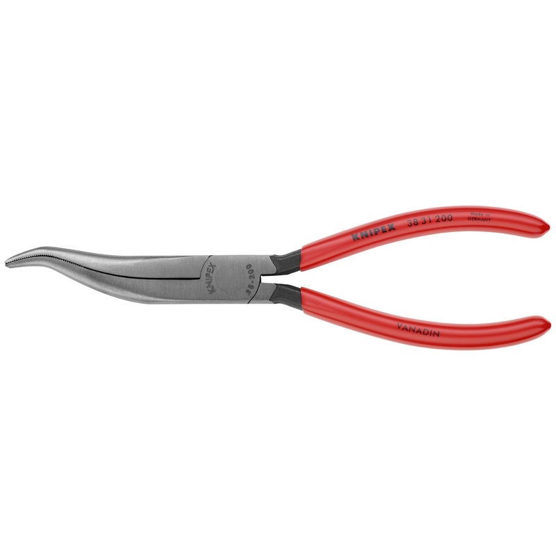 Knipex 38 31 200 KN | Long Nose Pliers W/O Cutter, S Shape