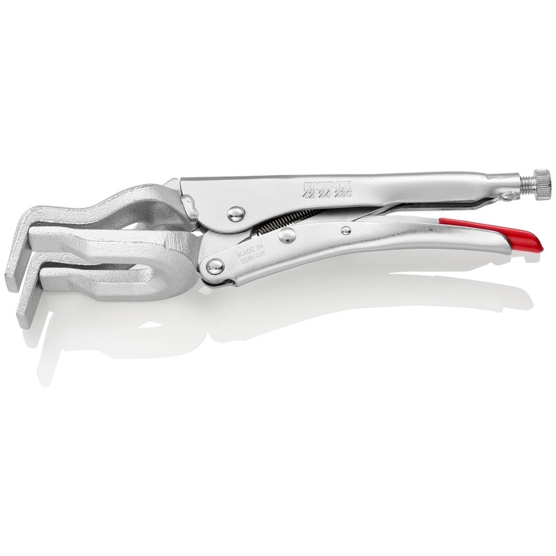 Knipex 42 24 280 KN | Locking Welding Grip Pliers, Chrome