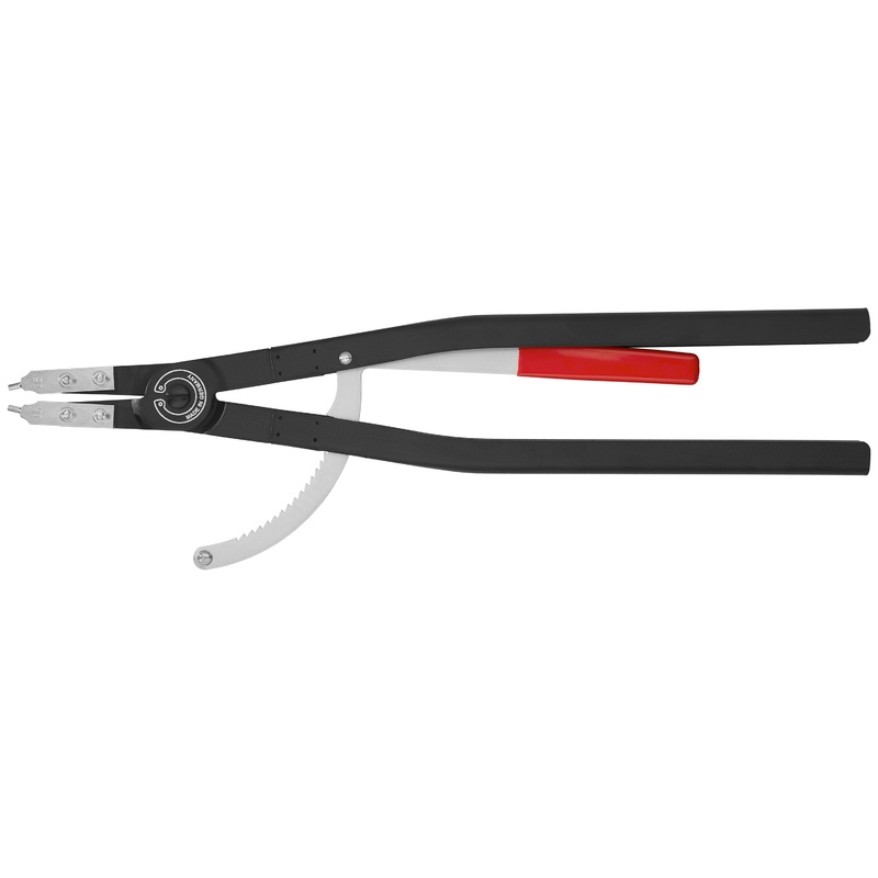 Knipex 44 10 J6 KN | Large Circlip Pliers, Internal, Straight, 9 59/64-16 Bore Dia.