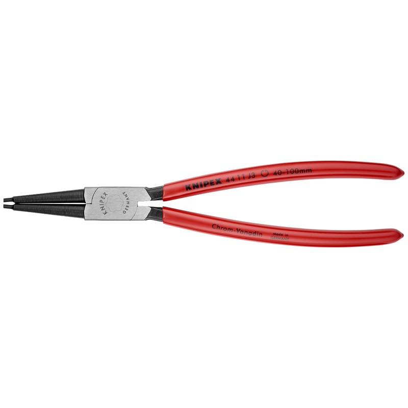 Knipex 44 11 J3 SBA KN | Circlip Pliers, Internal, Straight, 1 37/64-3 15-16 Bore Dia.