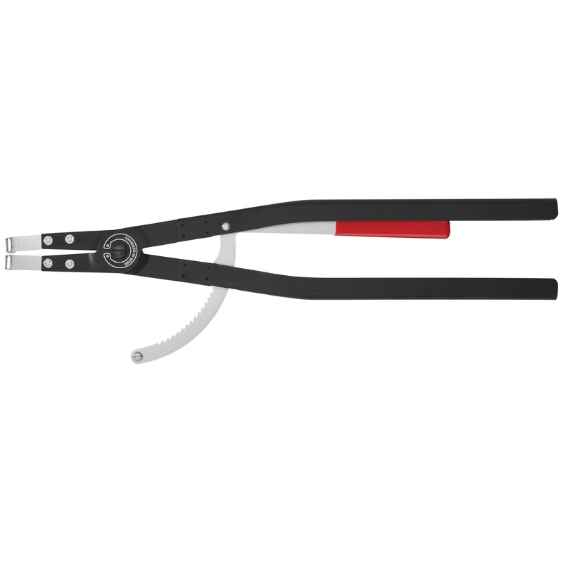 Knipex 44 20 J51 KN | Large Circlip Pliers, Internal, 90 degree Angled, 4 51/64-12 Bore Dia.
