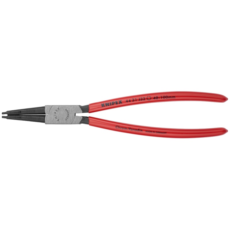 Knipex 44 31 J32 SBA KN | Circlip Pliers, Internal, 45 degree Angled, Forged Tip, 1 37/64-3 15/16 Bore Dia.