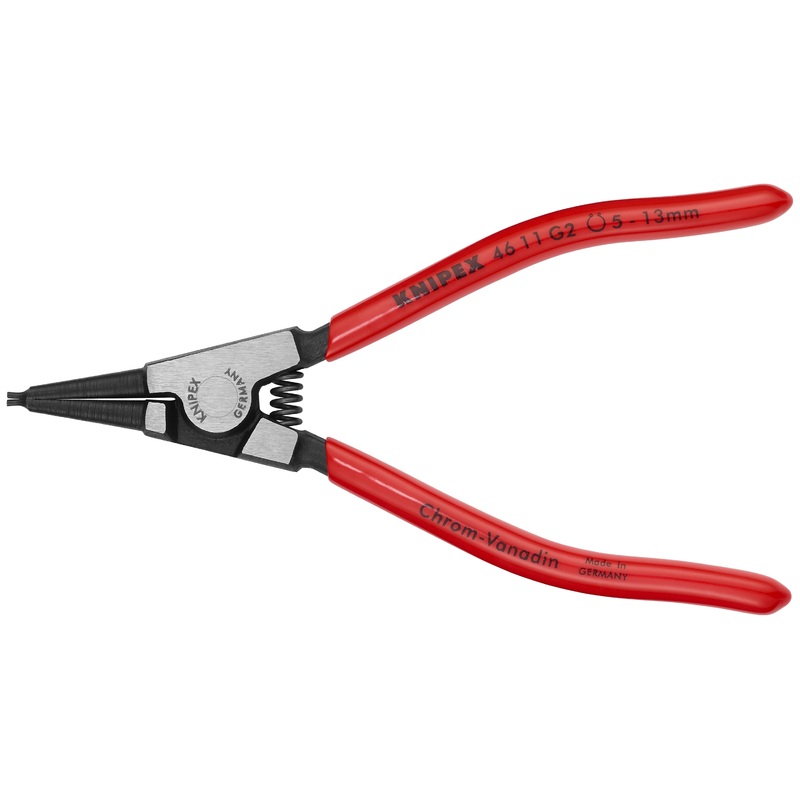 Knipex 46 11 G2 KN | Circlip Pliers for Grip Rings, 1/16-5/32 Shaft Dia.