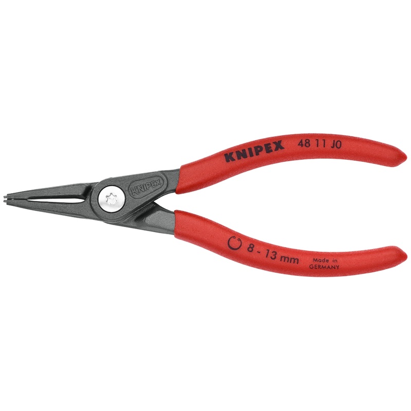 Knipex 48 11 J0 SBA KN | Precision Circlip Pliers, Internal, Straight, 5/16-1/2 Bore Dia.