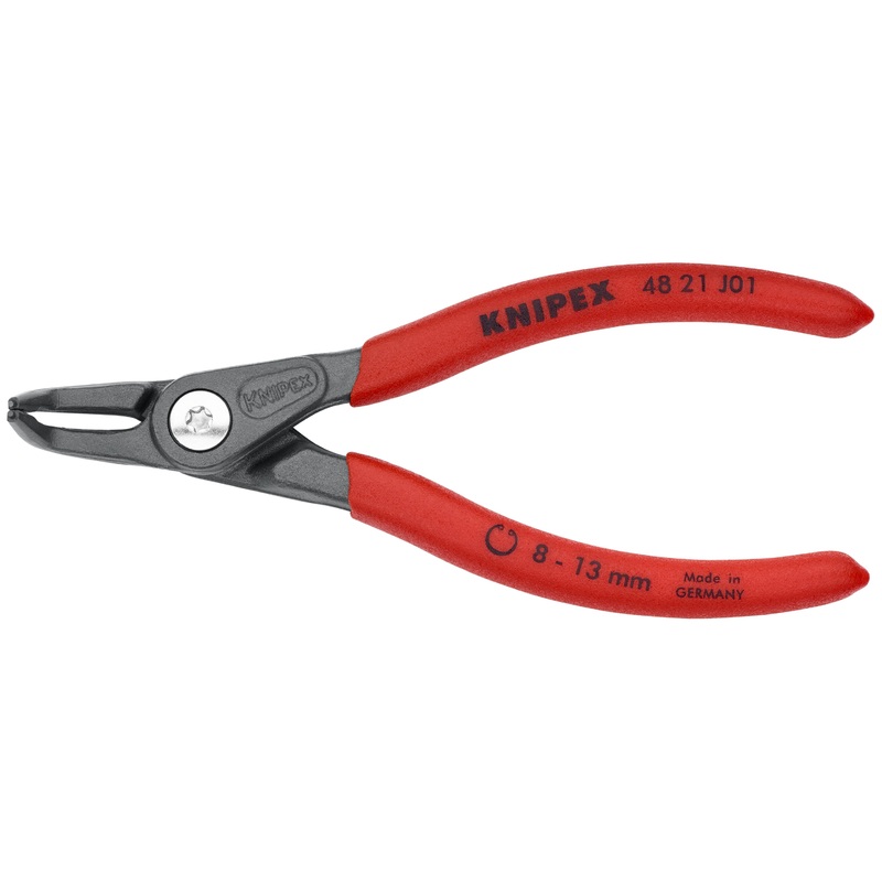 Knipex 48 21 J01 KN | Precision Circlip Pliers, Internal, 90 degree Angled, 5/16-1/2 Bore Dia.