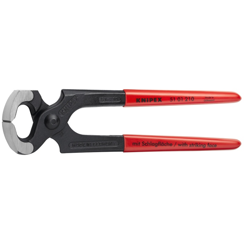 Knipex 51 01 210 KN | Carpenters’ End Cutting Pliers Hammer Head Style