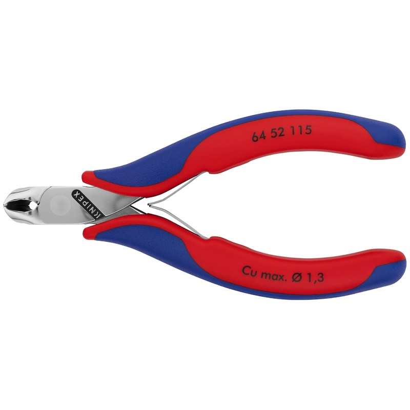 Knipex 64 52 115 KN | Electronics End Cutting Nippers, Multi-Component