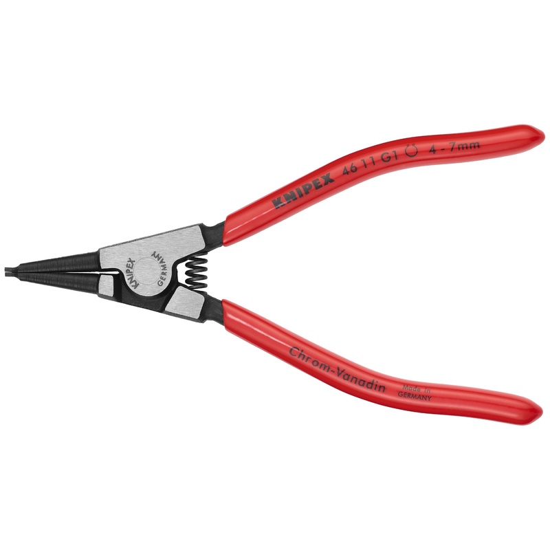 Knipex Circlip Pliers for Grip Rings on Shafts – KN 46 11 G1