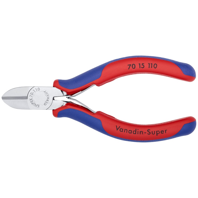 Knipex 70 15 110 KN | Diagonal Cutter, Chrome, Multi-Component