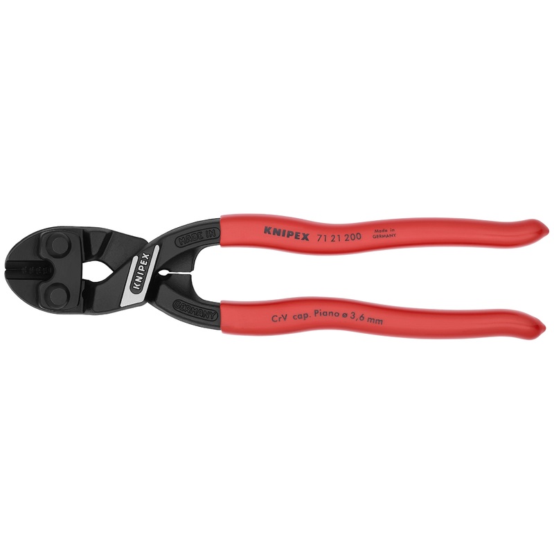 Knipex 71 21 200 KN | CoBolt Compact Bolt Cutter, 20 degree Angled