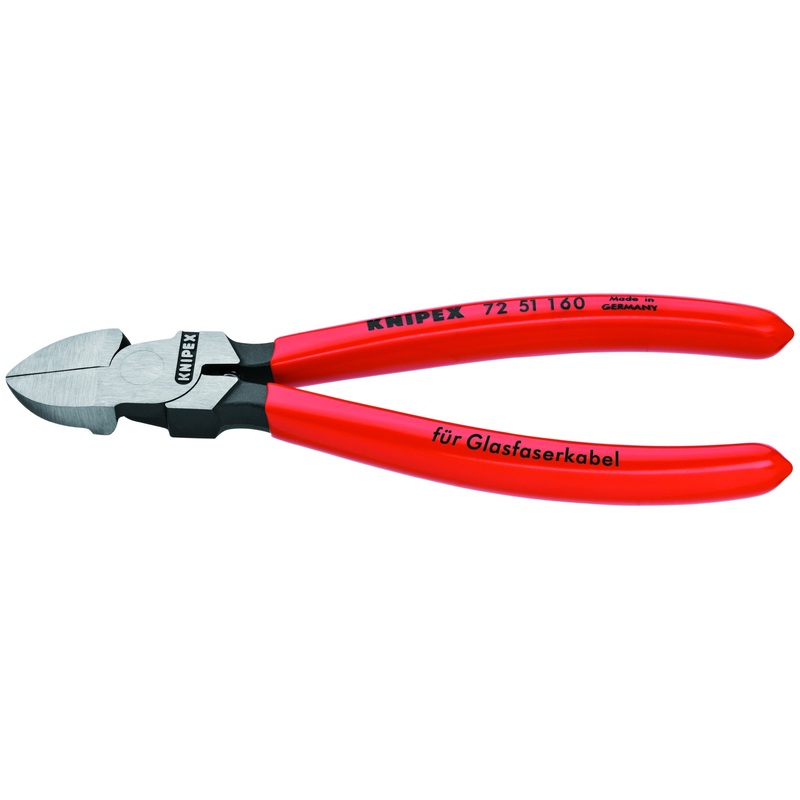 Knipex 72 51 160 KN | Diagonal Cutter for Fiber Optics
