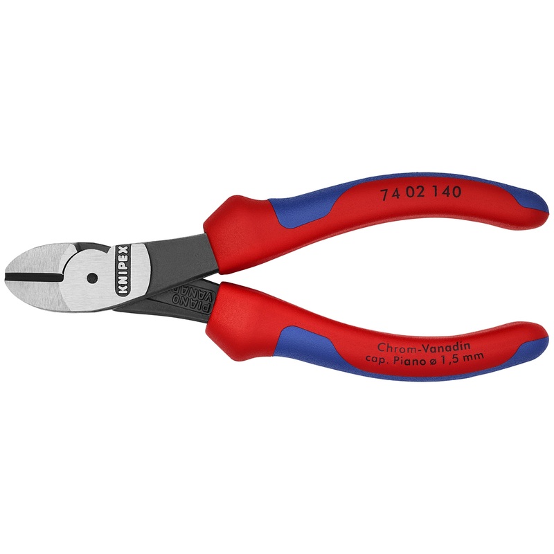 Knipex 74 02 140 KN | High Leverage Diagonal Cutters, Multi-Component