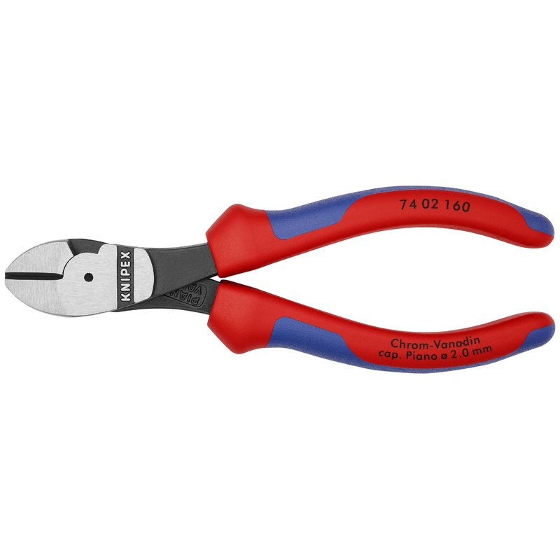 Knipex 74 02 160 KN | High Leverage Diagonal Cutters, Multi-Component