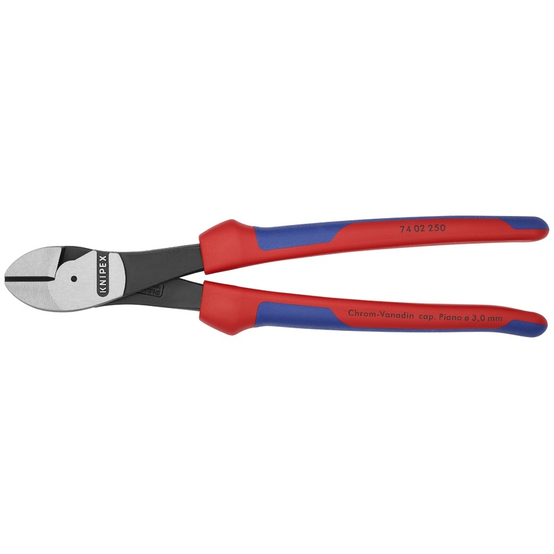 Knipex 74 02 250 SBA KN | High Leverage Diagonal Cutters, Multi-Component