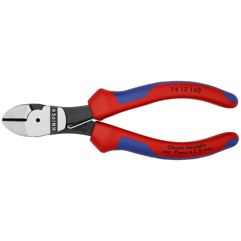 Knipex 74 12 160 KN | High Leverage Diagonal Cutters, Multi-Component