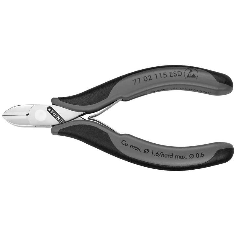 Knipex 77 02 115 ESD KN | Electronics Diagonal Cutters, ESD