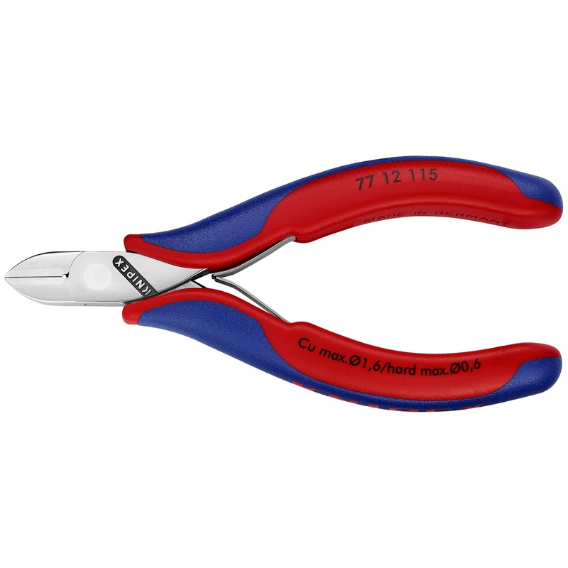 Knipex 77 12 115 KN | Electronics Diagonal Cutters, Multi-Component