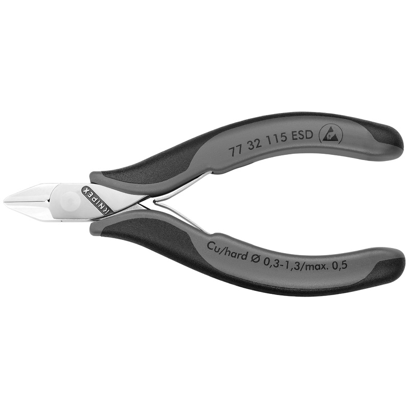 Knipex 77 32 115 ESD KN | Electronics Diagonal Cutters, ESD