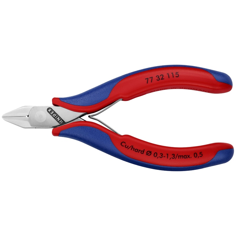 Knipex 77 32 115 KN | Electronics Diagonal Cutters, Multi-Component
