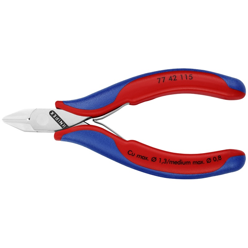 Knipex 77 42 115 KN | Electronics Diagonal Cutters, Multi-Component