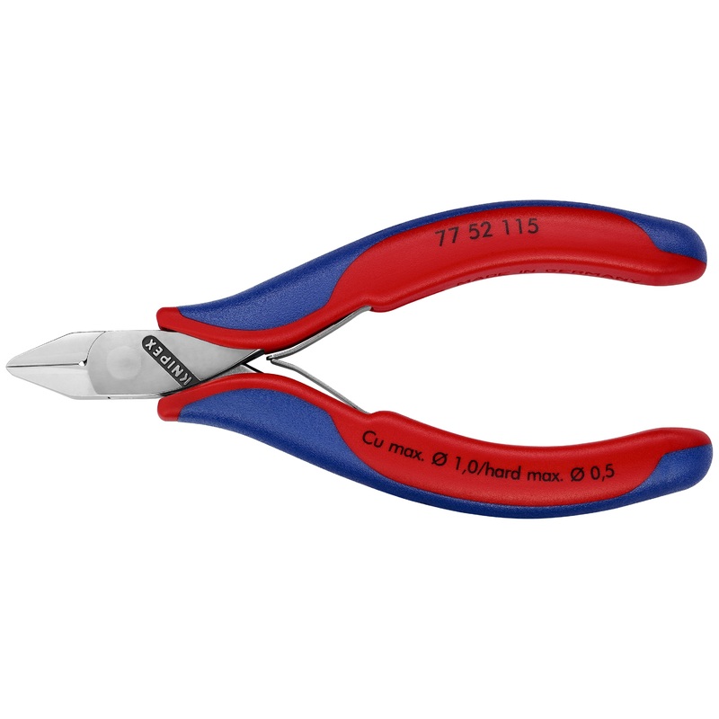 Knipex 77 52 115 KN | Electronics Diagonal Cutters, Multi-Component