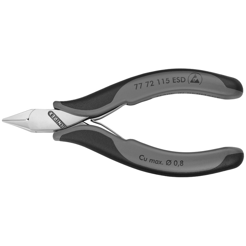 Knipex 77 72 115 ESD KN | Electronics Diagonal Cutters, ESD