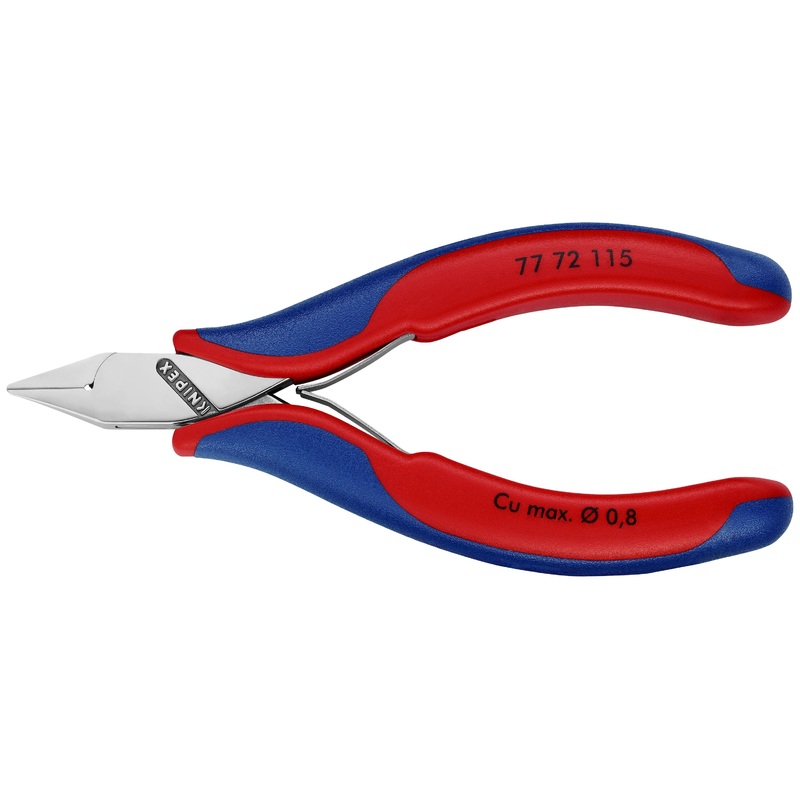 Knipex 77 72 115 KN | Electronics Diagonal Cutters, Multi-Component