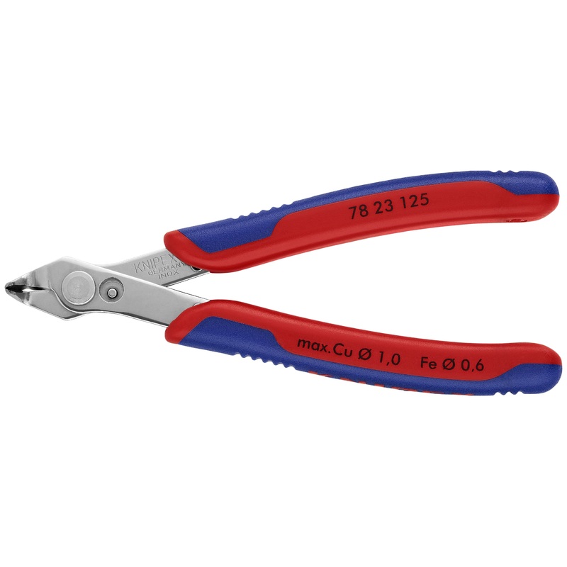 Knipex 78 23 125 KN | Electronics Super-Knips, INOX Steel, Multi-Component