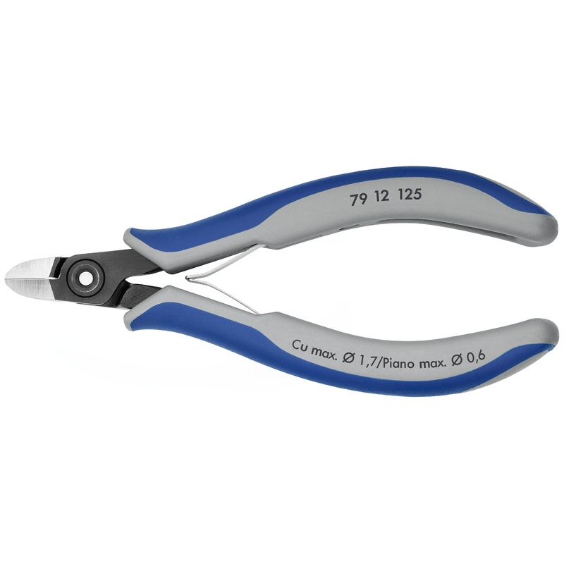 Knipex 79 12 125 KN | Precision Electronics Diagonal Cutter, Multi-Component