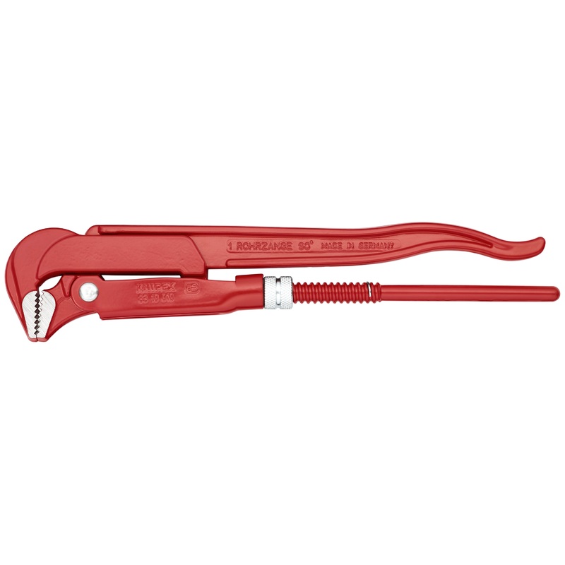 Knipex 83 10 010 KN | Swedish Pattern Pipe Wrench, 90 degree Angled